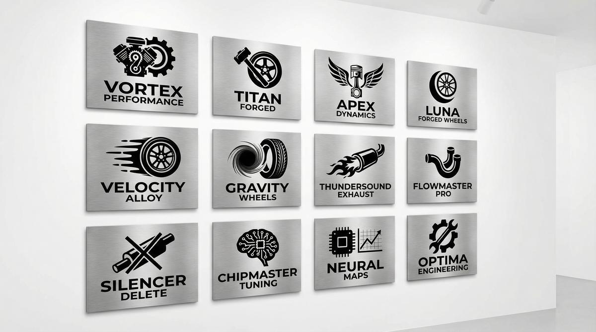 蘑菇视频合作改装品牌Logo墙