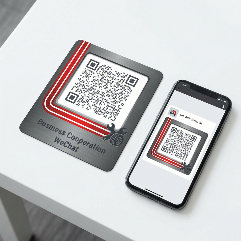 蘑菇视频商务二维码